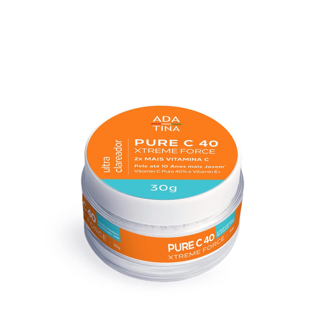 Creme Clareador Anti-Idade Ada Tina Pure C 40 Xtreme 30g