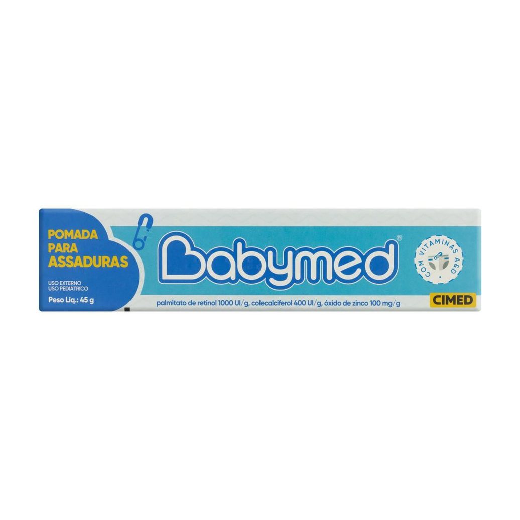 Pomada para Assadura Babymed Menino Azul 45g