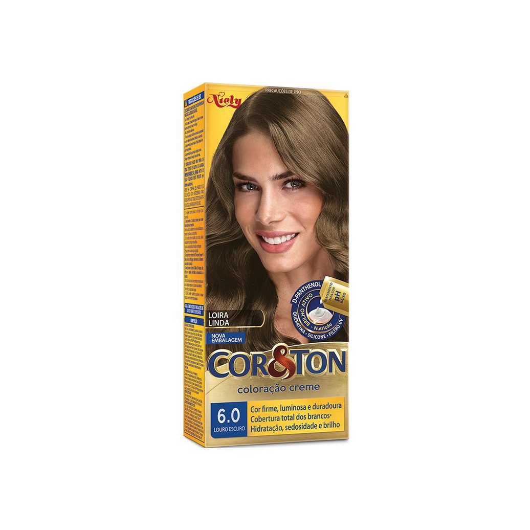 Coloração Niely Cor&Ton Louro Escuro 6.0