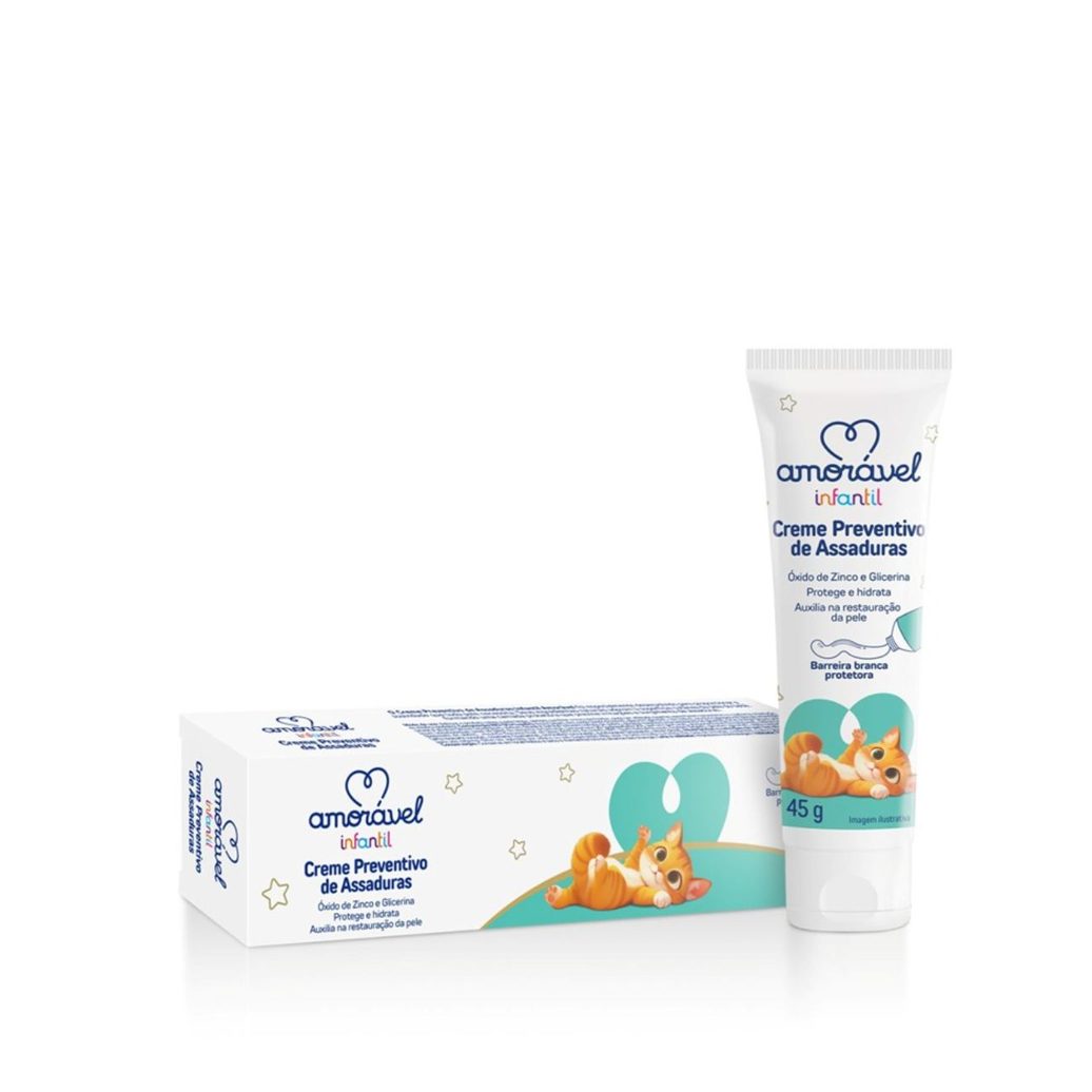 Creme Para Assaduras Amorável 45g