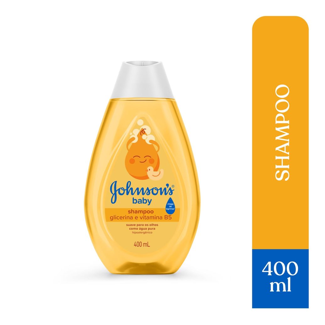 Shampoo Infantil Johnson's Baby Chega de Lágrimas Regular 400ml