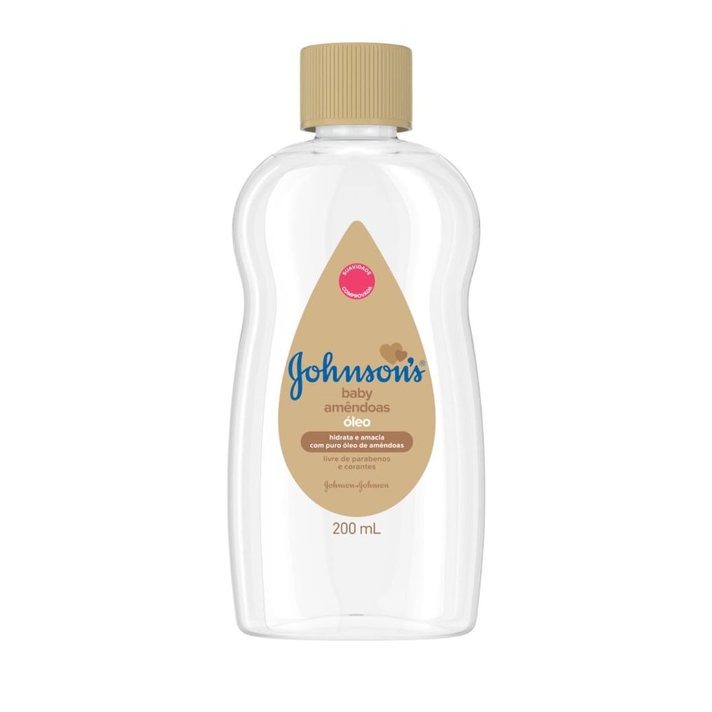 Óleo de Amêndoas Johnson's Baby Infantil 200ml