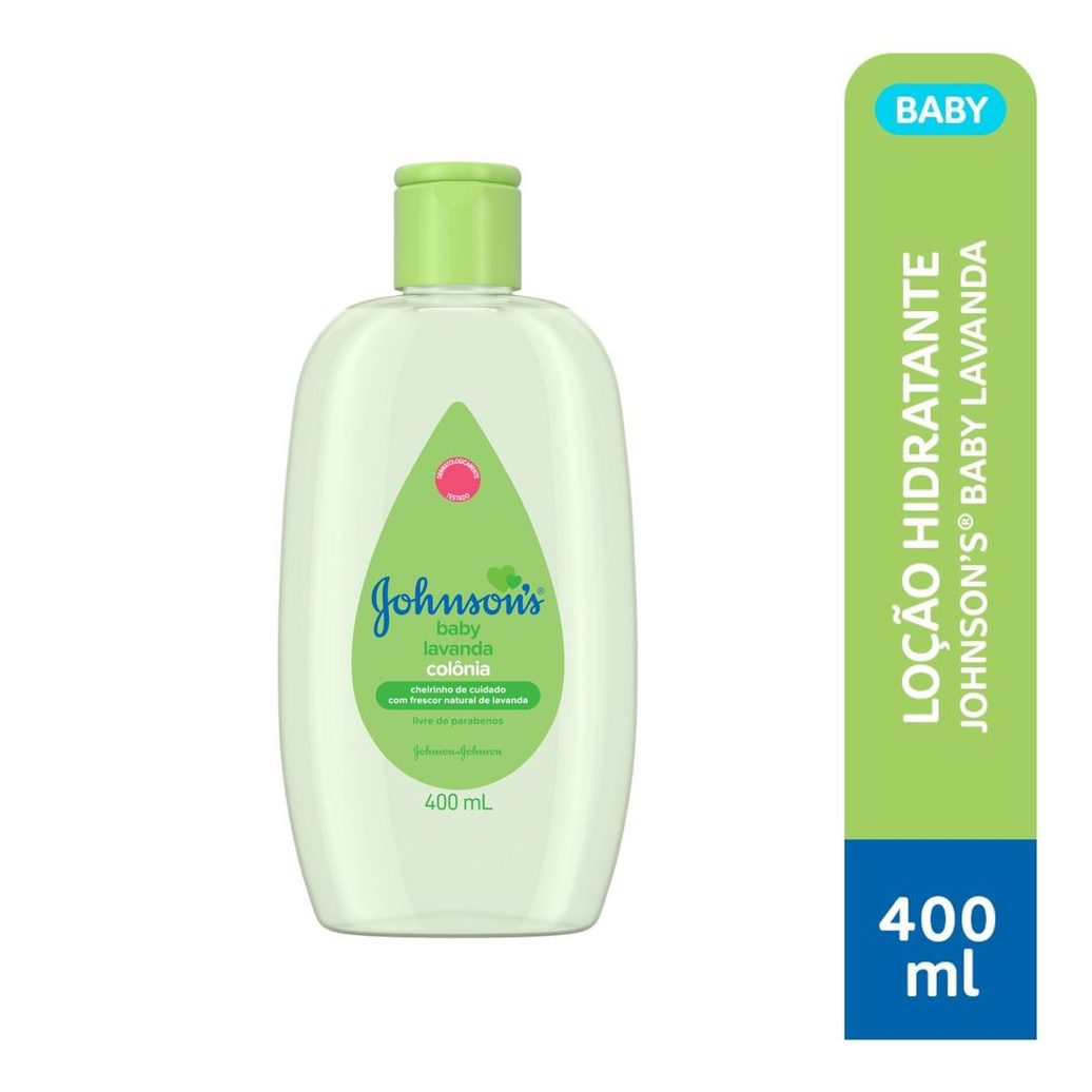 Colônia Johnson’s Baby Lavanda 400ml
