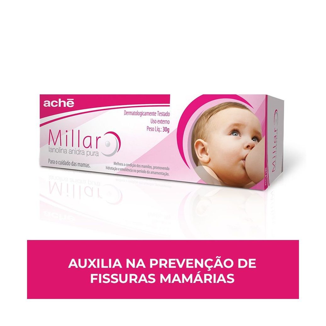 Creme Hidratante para os Seios Millar com Lanolina Pura 30g