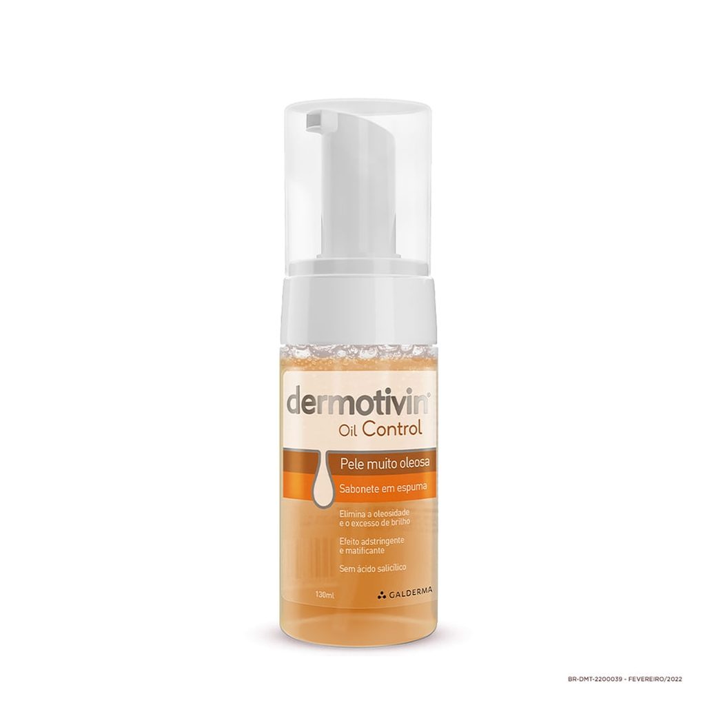 Sabonete em Espuma Facial Dermotivin Control130ml