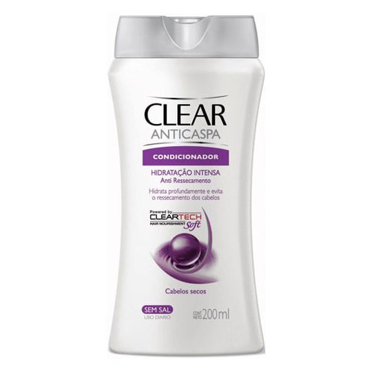 Condicionador Clear Anticaspa Hidratação Intensa 200ml