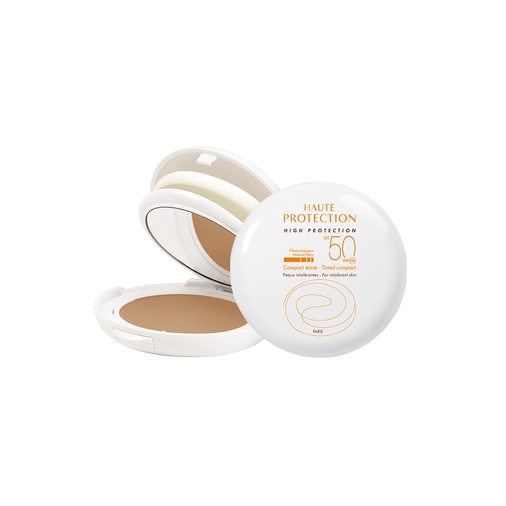 Protetor Solar Facial Avène Haute Protection FPS50 Pó Compacto Cor Sable 10g