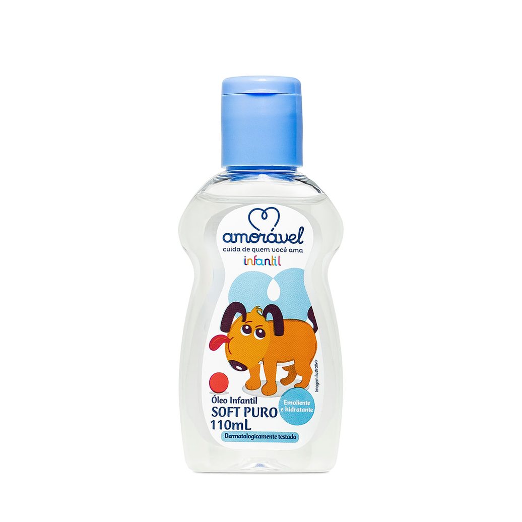 Oleo Mineral Puro Amoravel 110ml 1 Unidade