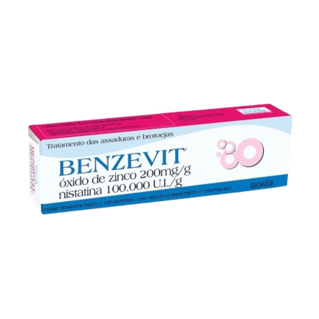 Pomada para Assadura Benzevit 200mg + 100.000UI 40g