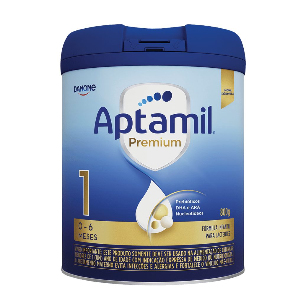 Fórmula Infantil Aptamil 1 Premium De 0 A 6 Meses 800g