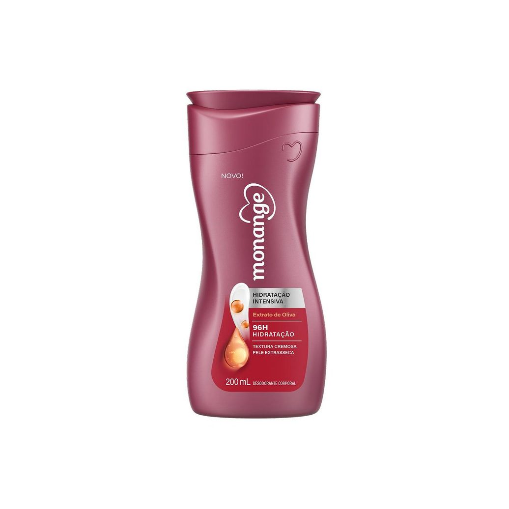 Hidratante Monange Extrato de Oliva Hidratação Intensiva com Ação Desodorante 200ml