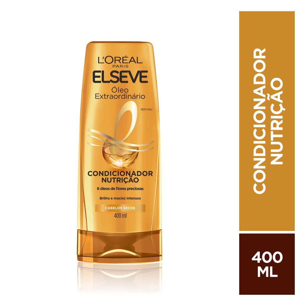 Condicionador Elseve Óleo Extraordinário Nutrição 400ml