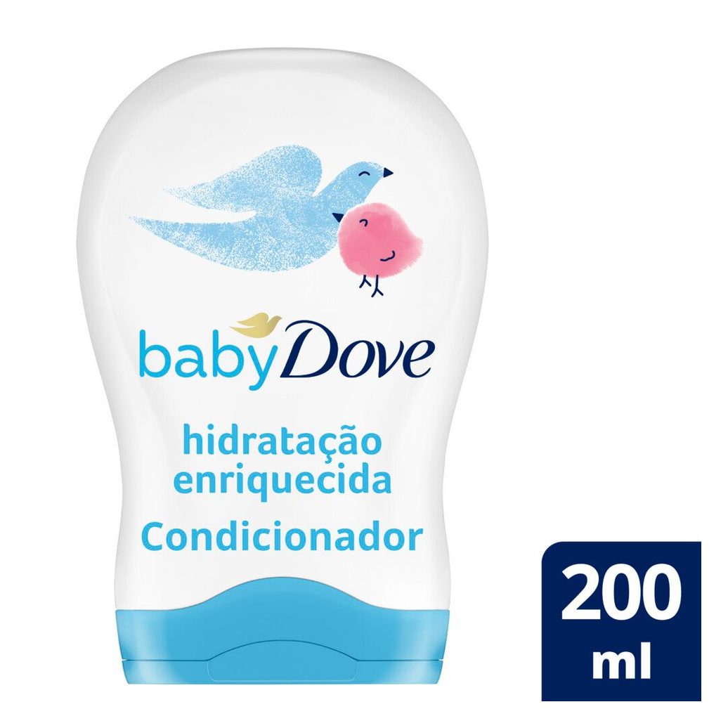 Condicionador Infantil Baby Dove Hidratação Enriquecida 200ml