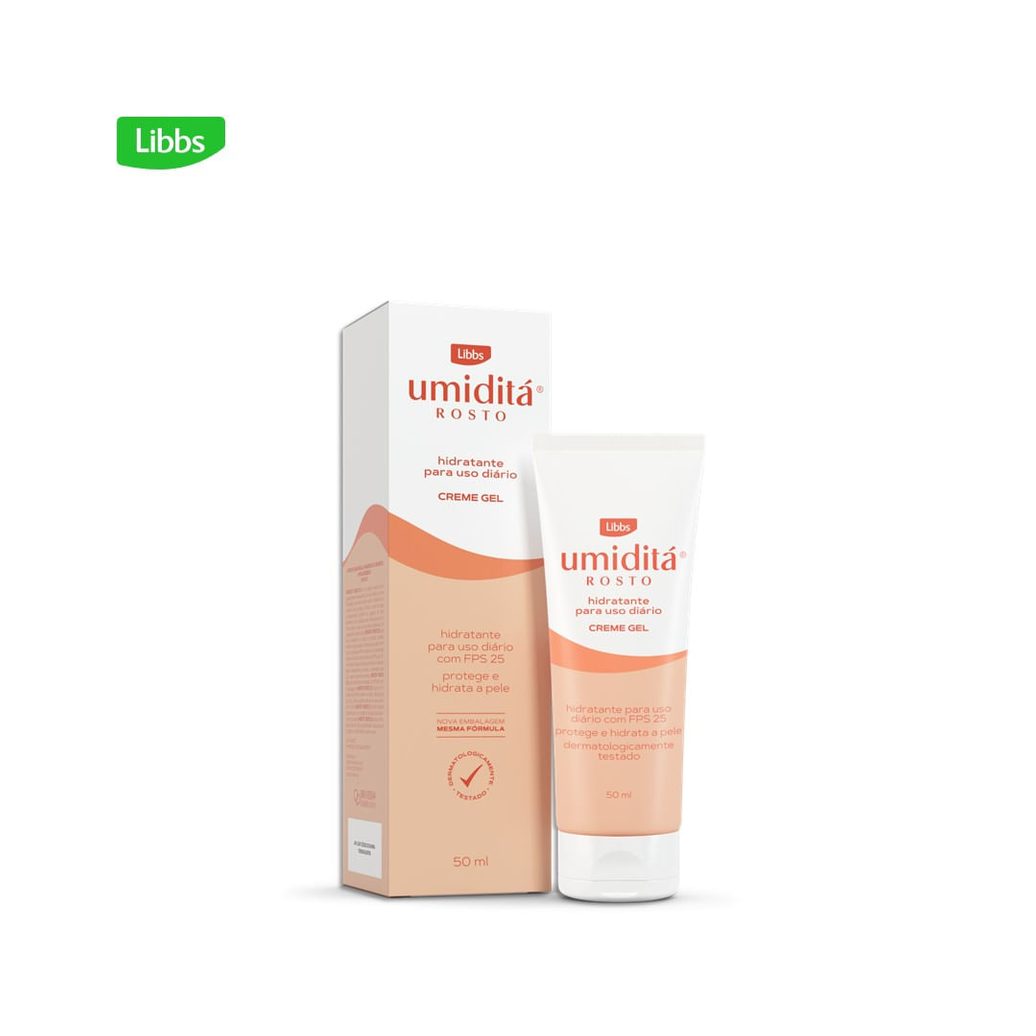 Creme Facial Umiditá Hidratante FPS 25 50ml
