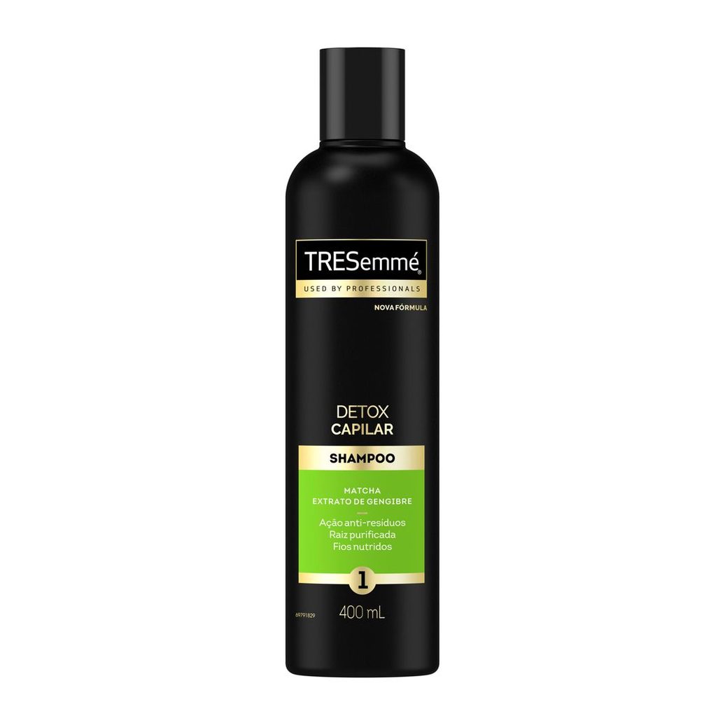 Shampoo TRESemmé Detox Capilar Micelar Matcha e Gengibre 400ml