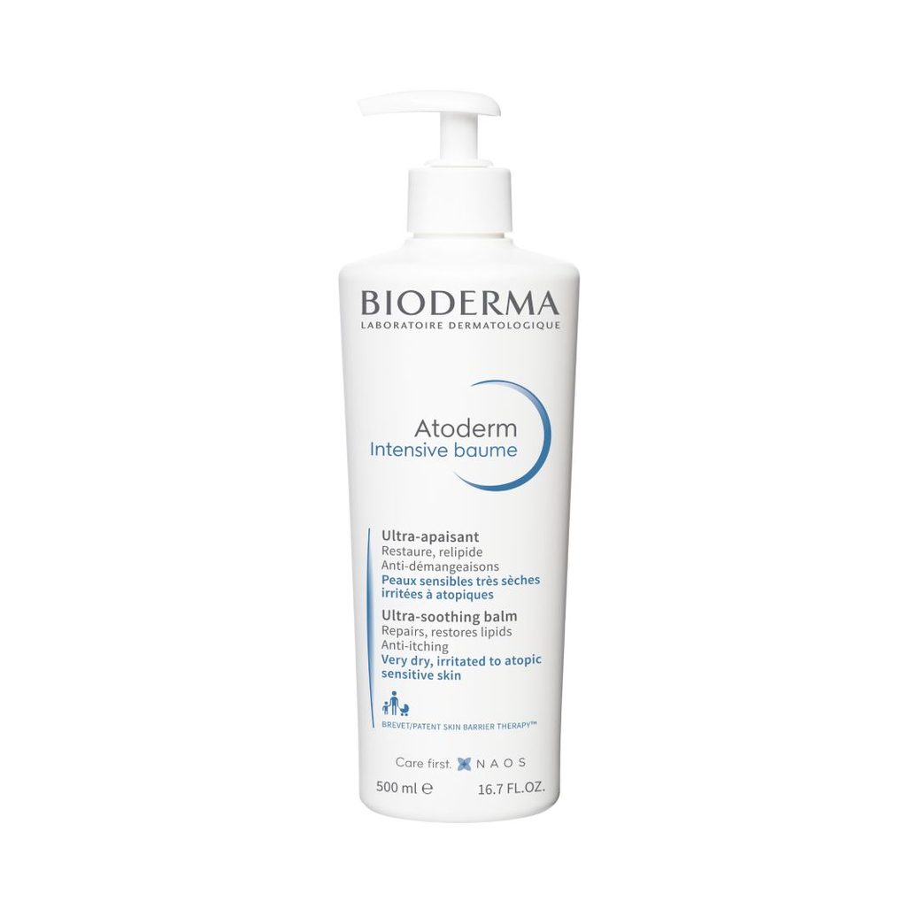 Bálsamo Corporal Bioderma Atoderm Intensive Baume Peles Muito Secas e Atópicas 500ml