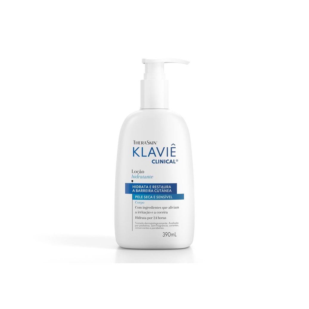 Loção Corporal Theraskin Klavie Clinical Hidratante Restauradora 390ml