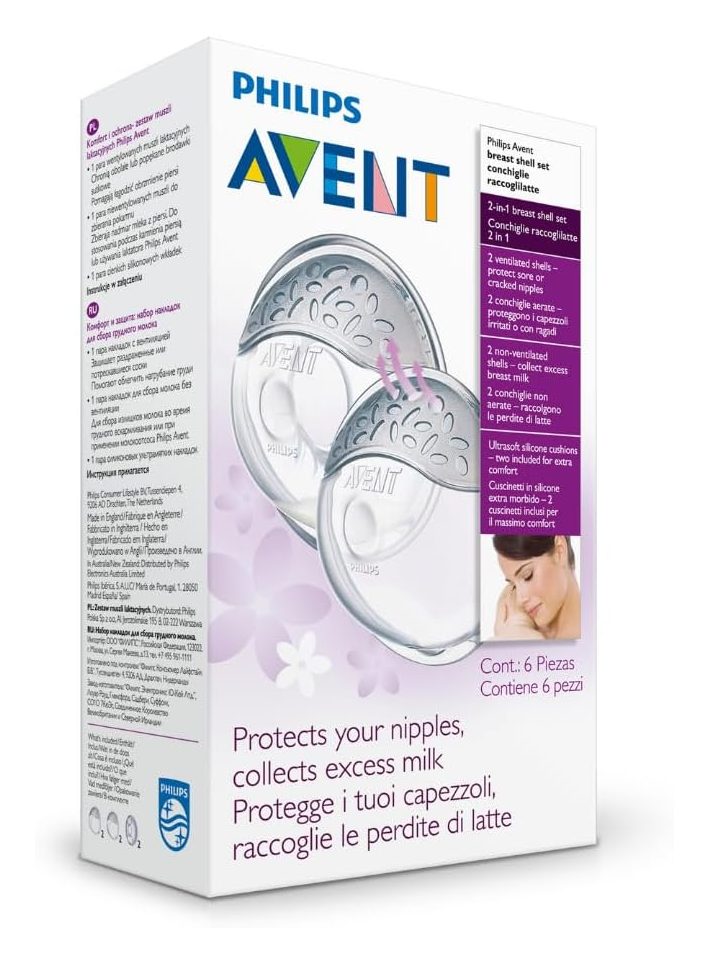 Concha para Seios Philips Avent Silicone 2 Unidades