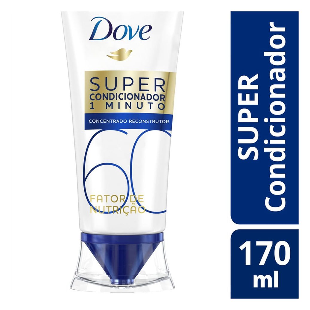 Super Condicionador Dove 1 Minuto Fator de Nutrição 60 170ml