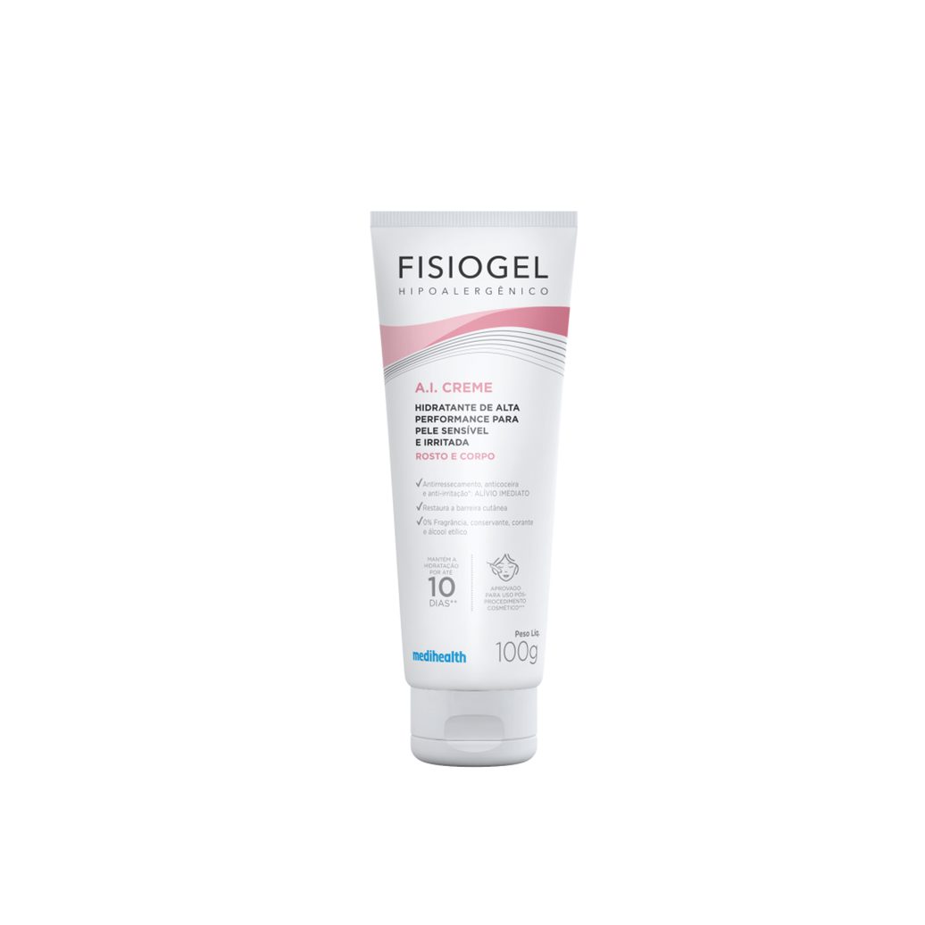 Creme Corporal Fisiogel AI Hidratante Peles Sensíveis 100g