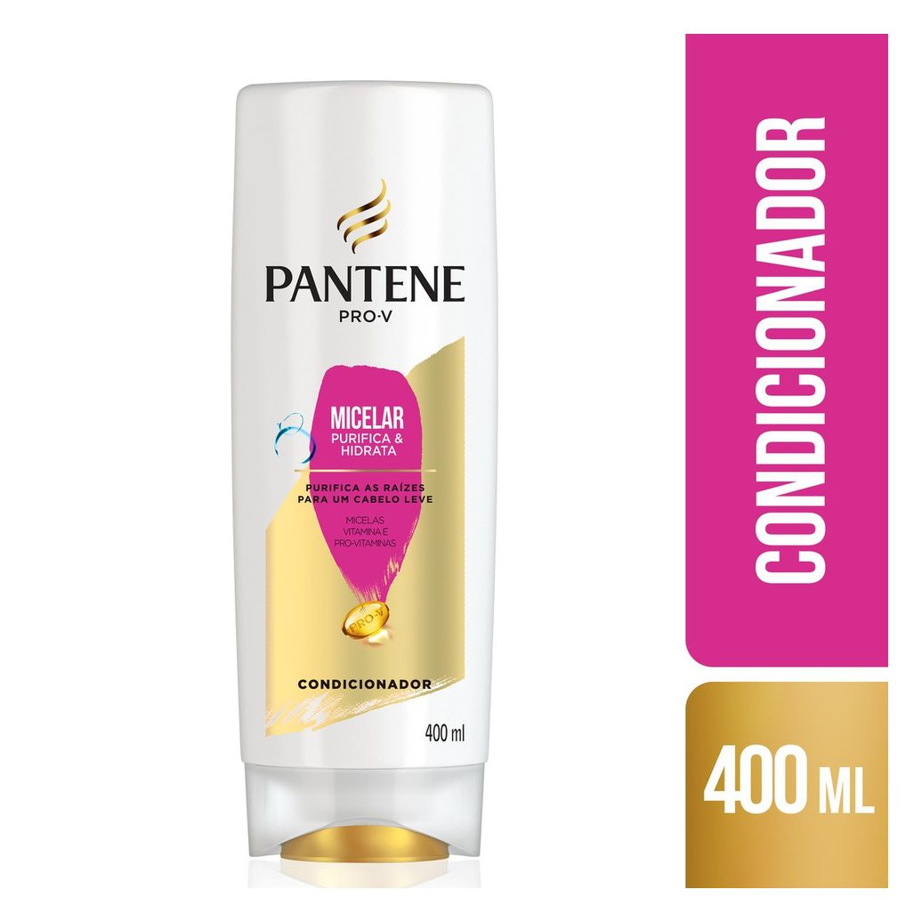 Condicionador Pantene Pro-V Micelar Purifica & Hidrata 400ml
