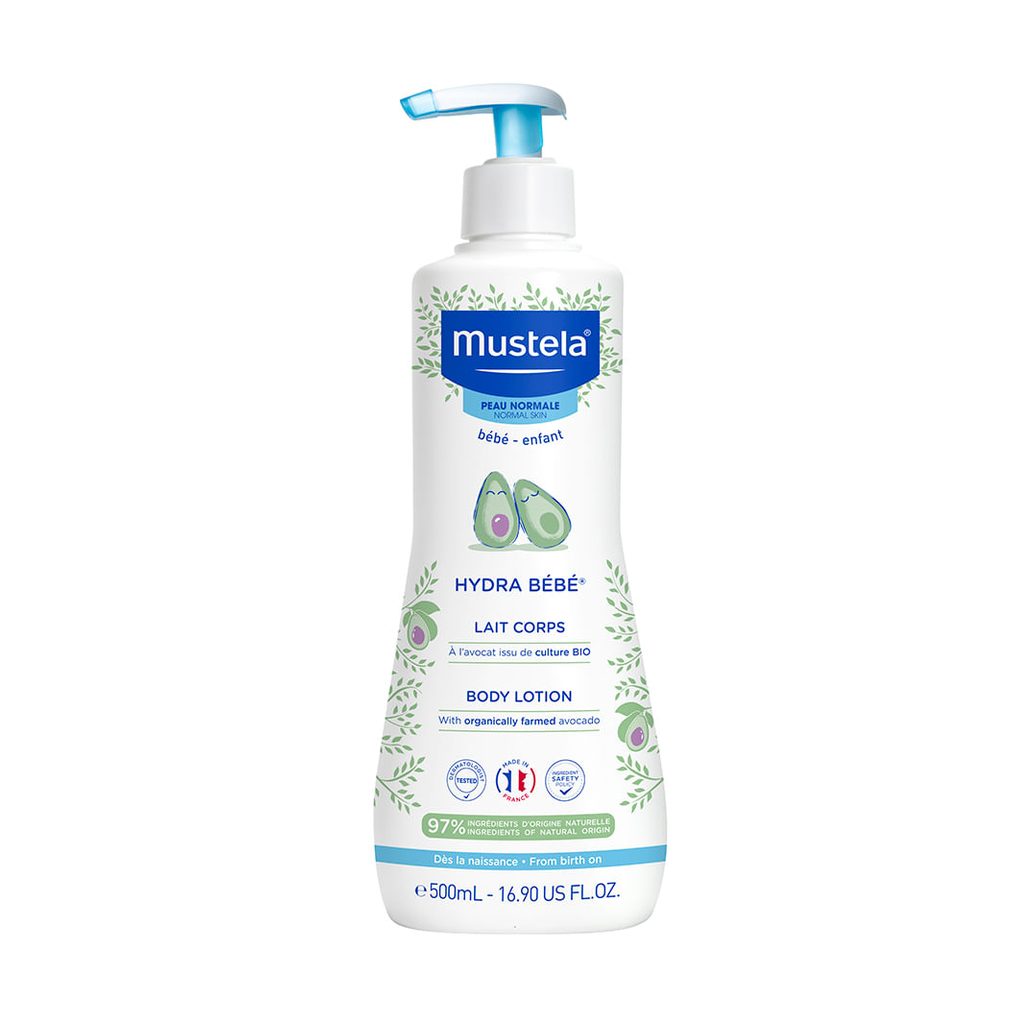 Loção Hidratante Mustela Hydra Bébé Bebê Pele Normal 500ml