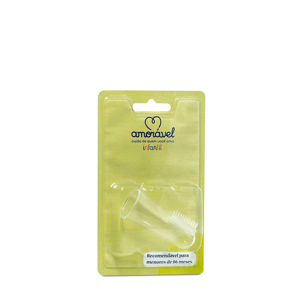 Escova Dental Amorável Baby Massageador 1 Unidade
