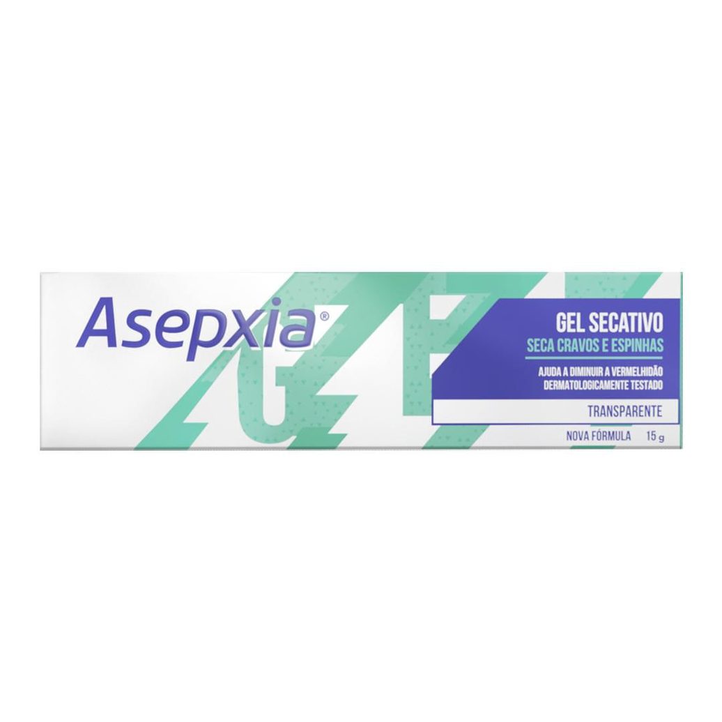 Gel Secativo Asepxia para Cravos e Espinhas 15g