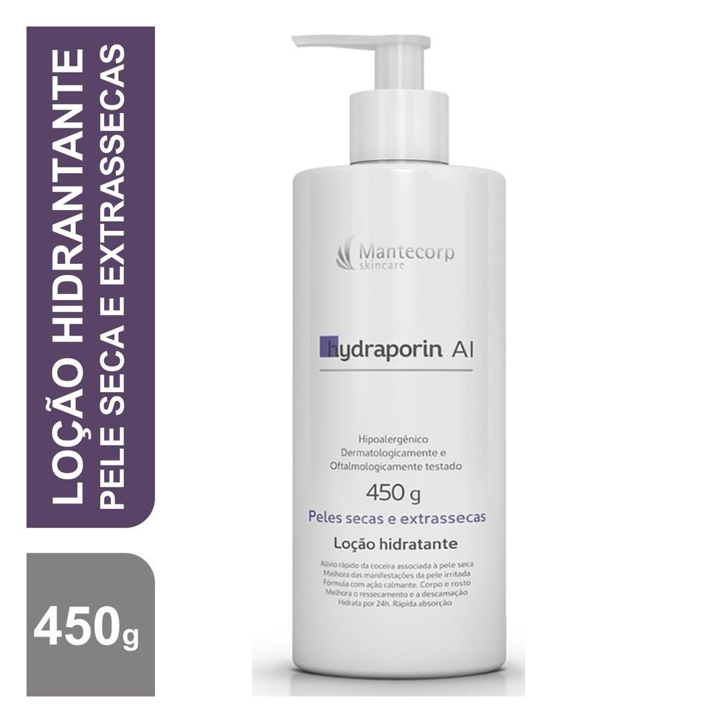 Hydraporin Ai Loçao Hidratante Peles Secas E Extrasecas 450g