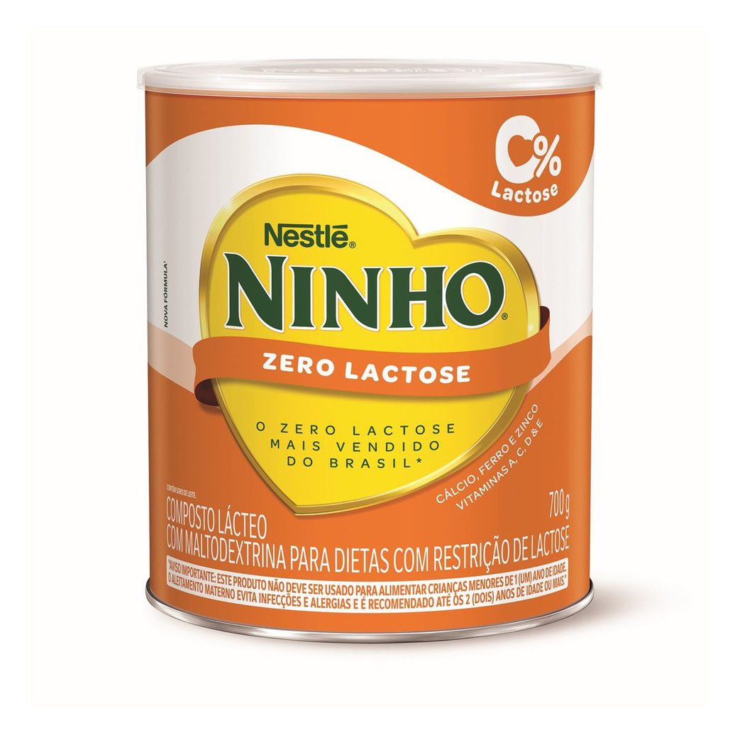 Composto Lácteo NINHO Zero Lactose Lata 700g