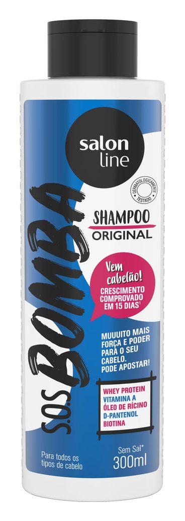 Shampoo Salon Line SOS Bomba Original 300ml