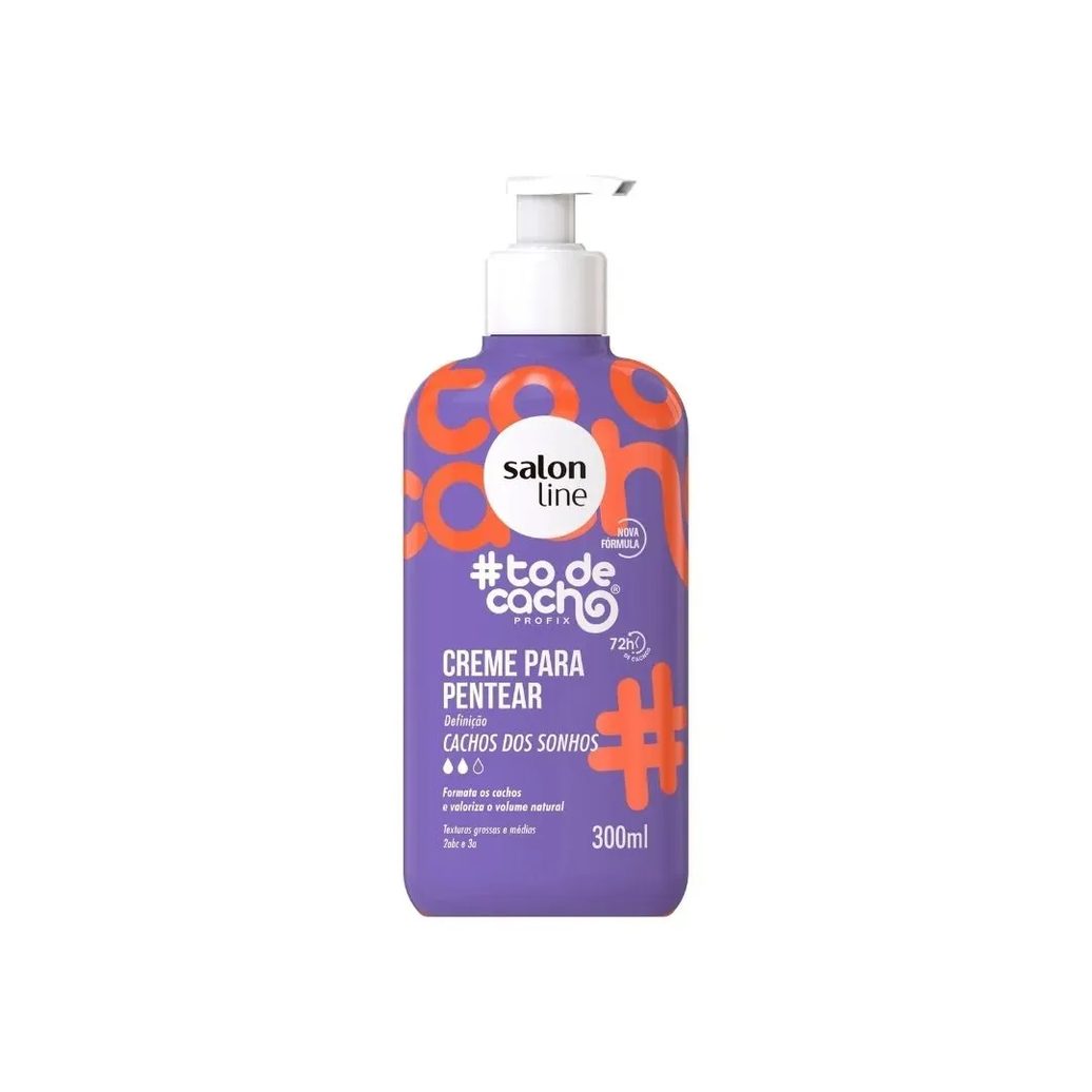 Creme de Pentear Salon Line #todecacho Cachos dos Sonhos 300ml