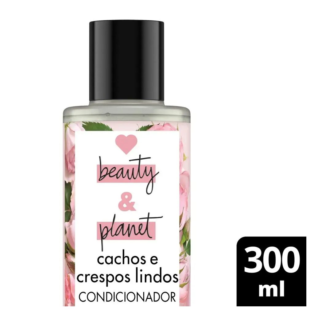 Condicionador Love Beauty & Planet Cachos e Crespos Lindos Vegano 300ml