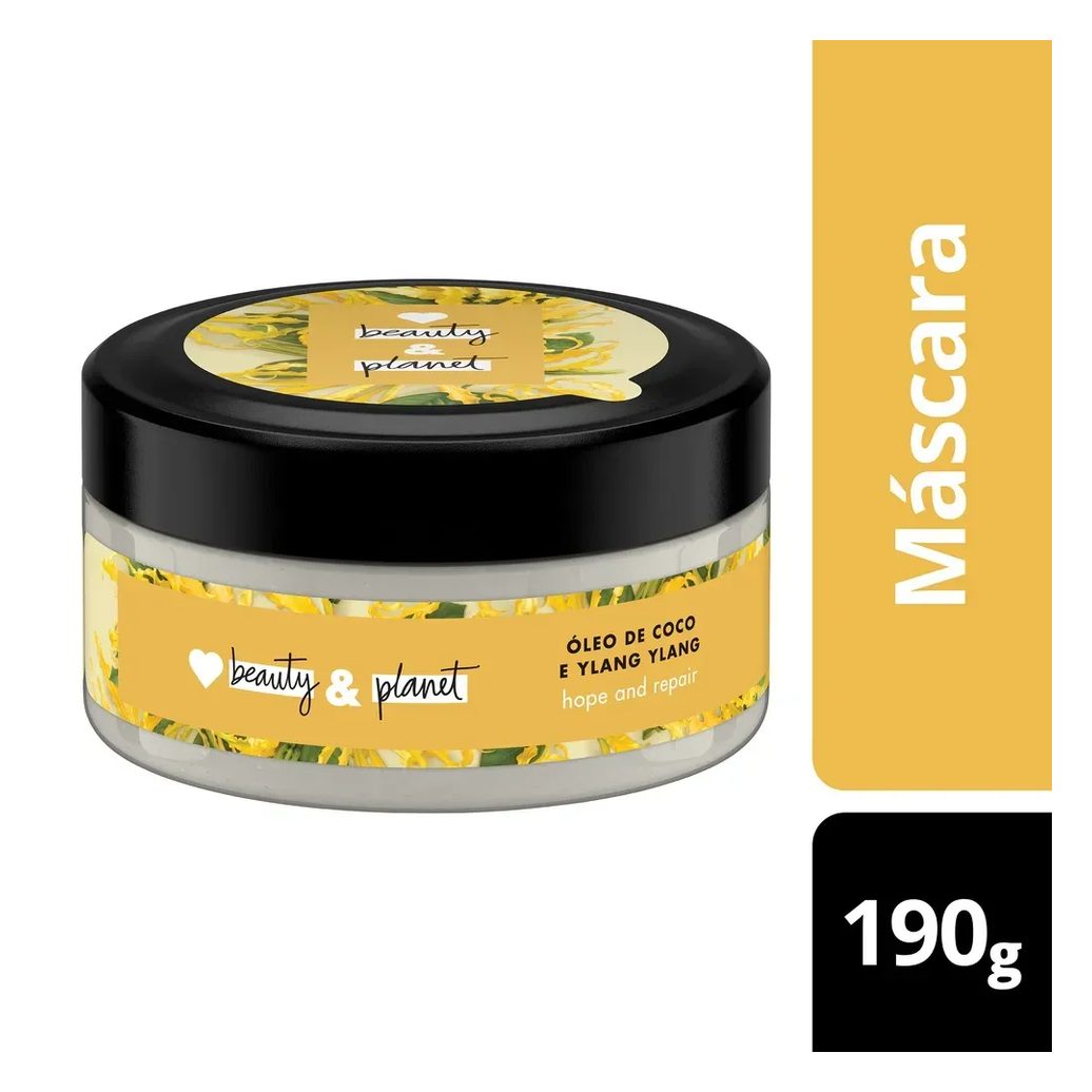 Máscara Capilar Love Beauty & Planet Reparação Intensa Vegano 190g