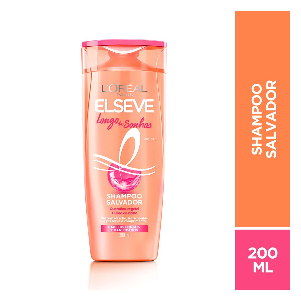 Shampoo Elseve Longo dos Sonhos Salvador 200ml