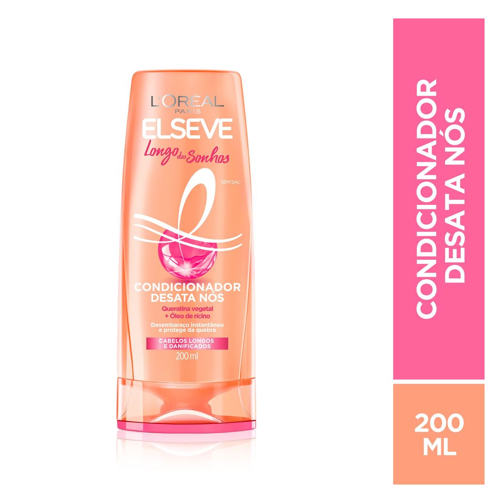 Condicionador Elseve Longo dos Sonhos Desata Nós 200ml