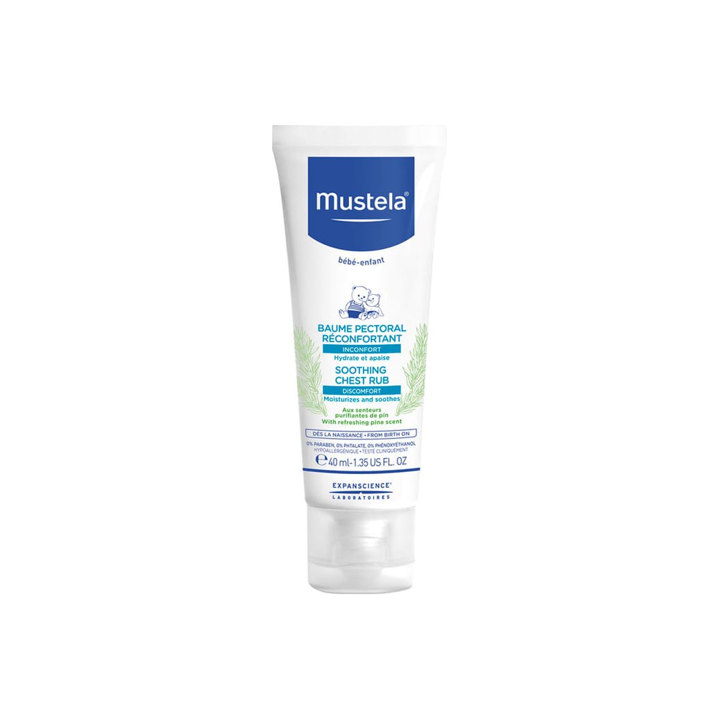 Bálsamo Peitoral Mustela Bebê Reconfortante 40ml