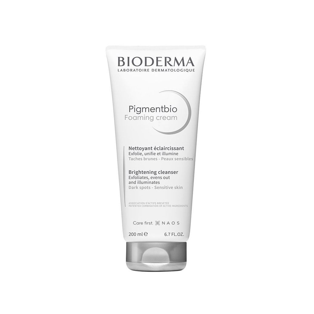 Higiene Clareadora para Rosto e Corpo Bioderma Pigmentbio Foaming Cream 200ml