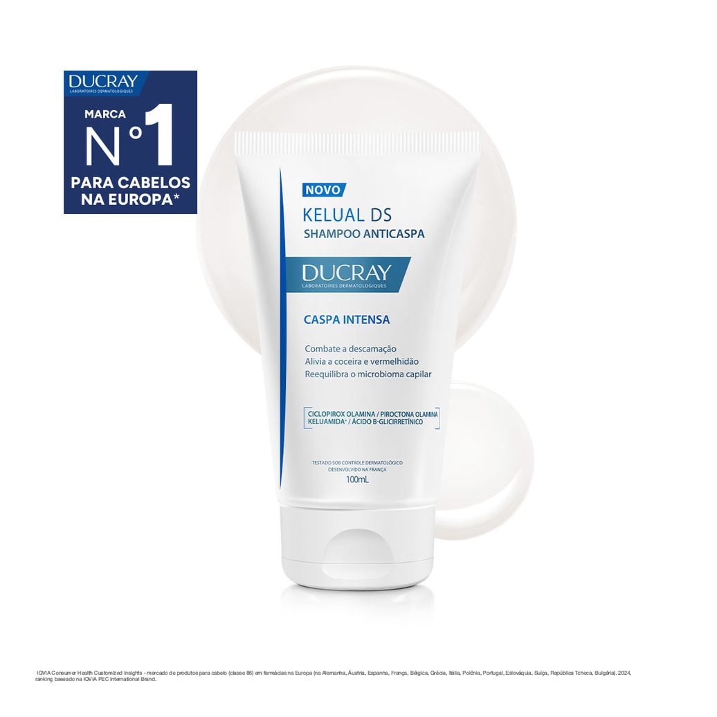 Shampoo Ducray Kelual DS Controle da Dermatite Seborreica e Anticaspa 100ml