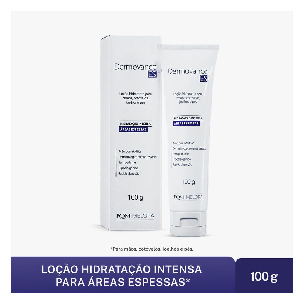 Loção Corporal Dermovance ES Hidratante para Áreas Espessas 100g