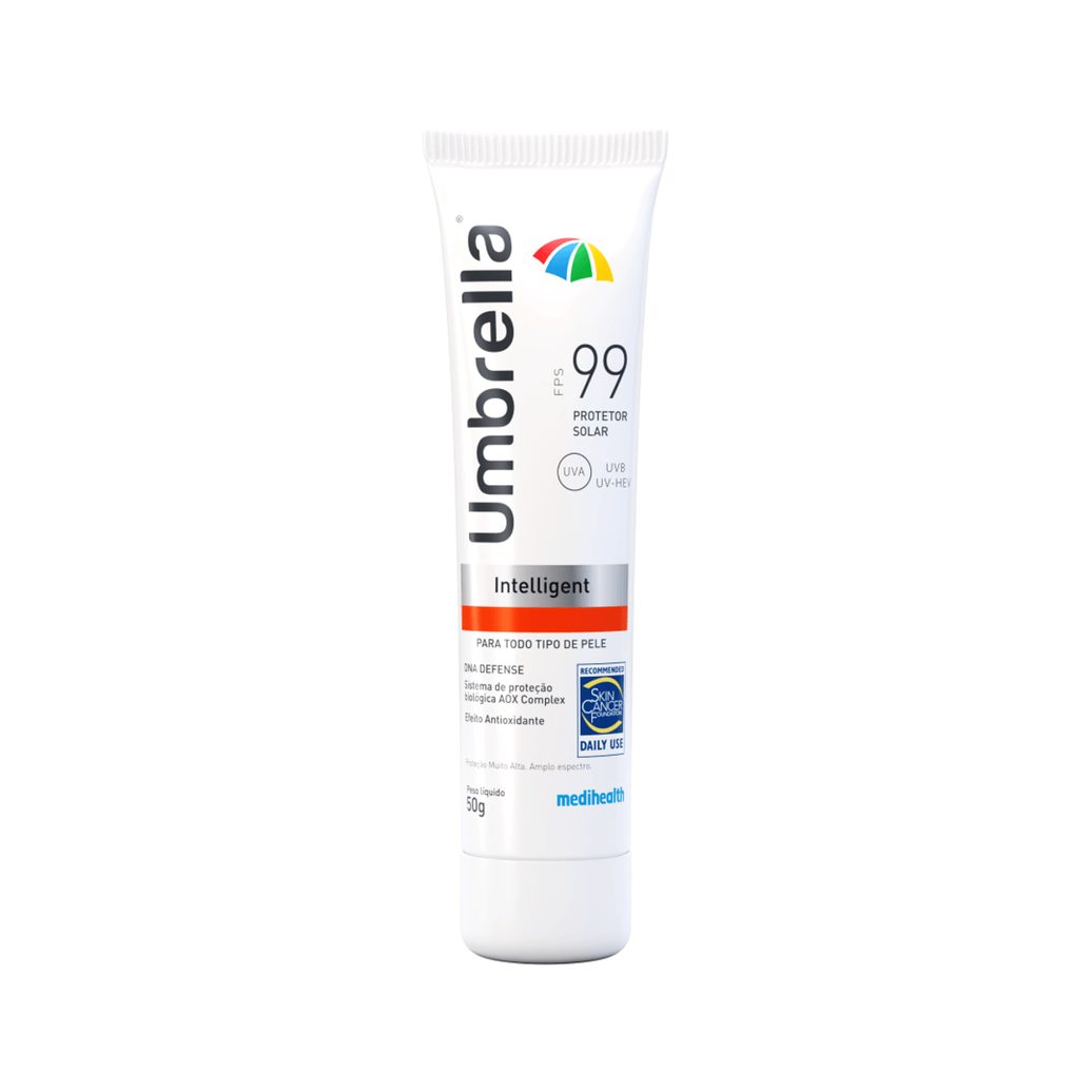 Protetor Solar Facial Umbrella Intelligent FPS99+ Antioxidante 50g