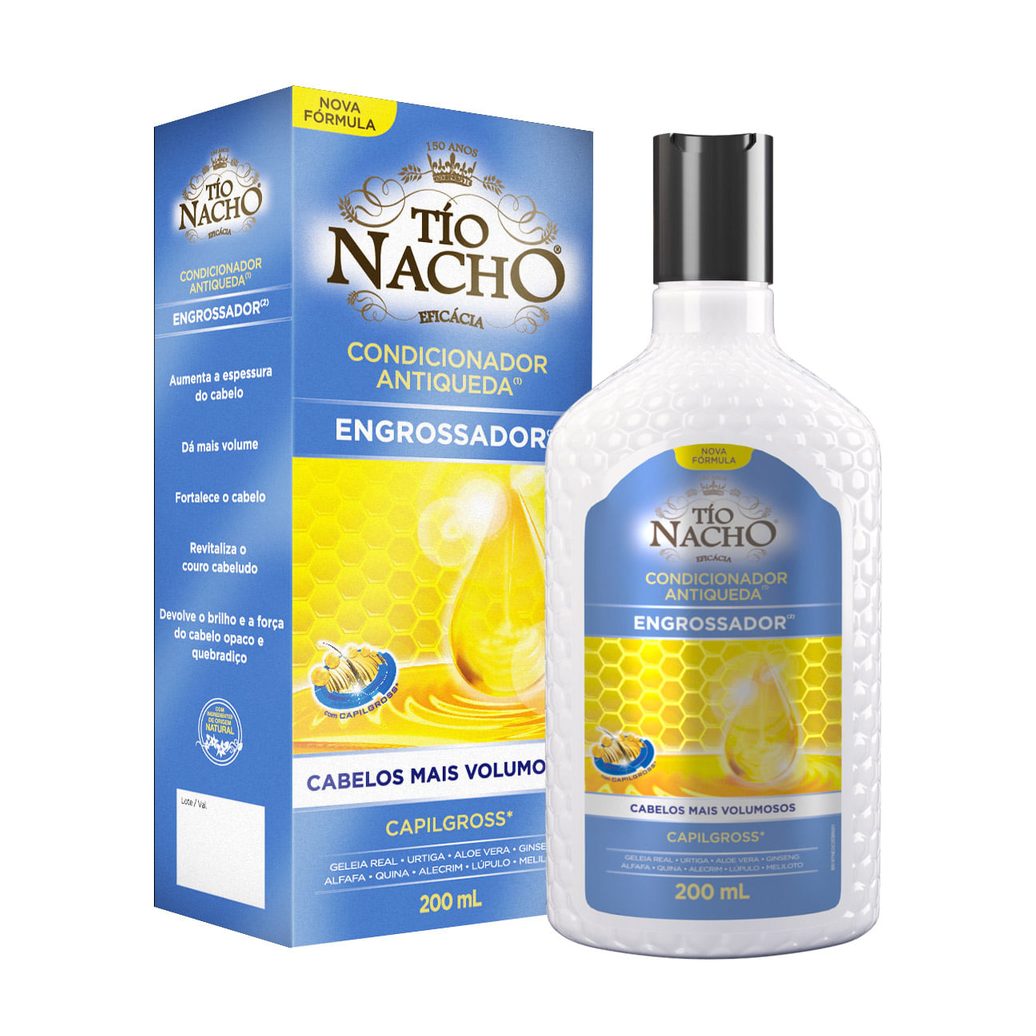Condicionador Tío Nacho Engrossador Antiqueda Capillgross 200ml