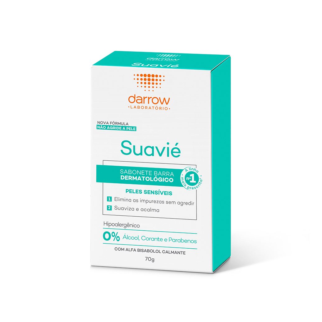 Sabonete em Barra Facial Darrow Suavié Pele Sensível 70g