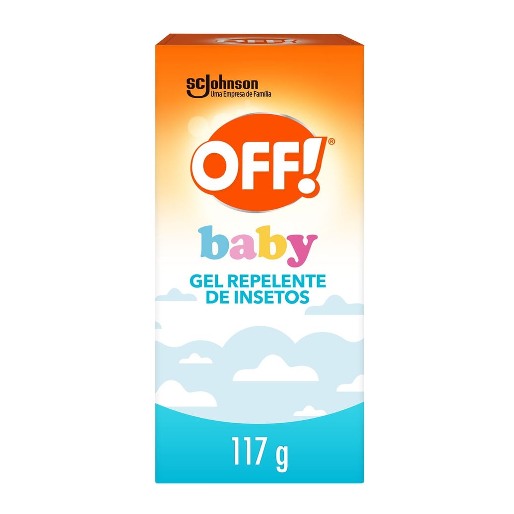 Repelente OFF! Baby Sem Perfume Gel 117g