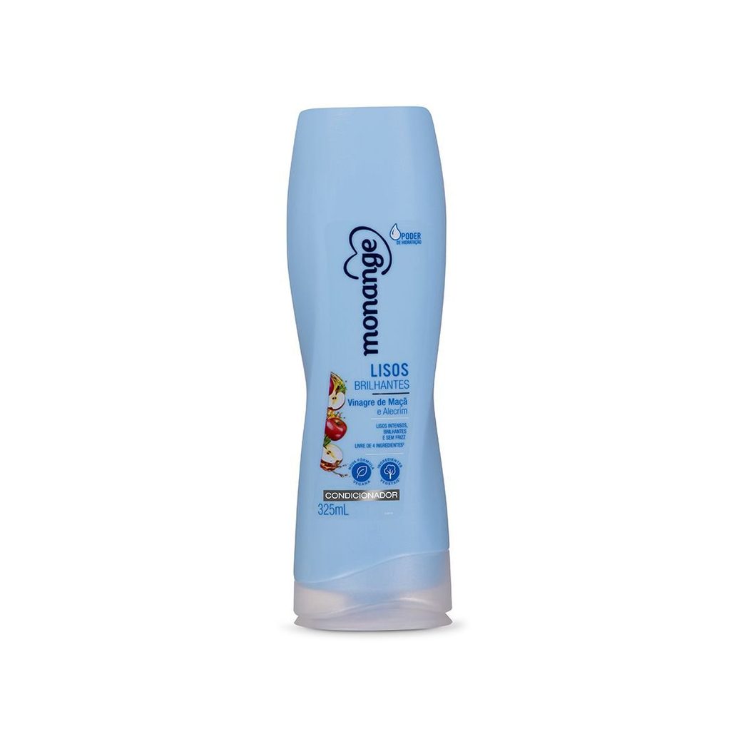 Condicionador Monange Lisos Brilhantes 325ml