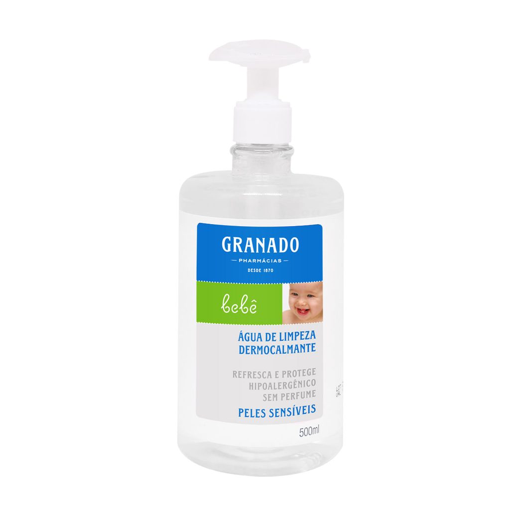 Água de Limpeza Granado Bebê Dermocalmante Pele Sensível 500ml