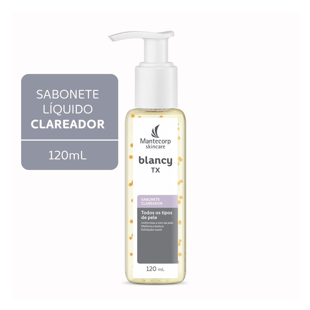 Sabonete Líquido Facial Mantecorp Blancy TX Clareador 120ml