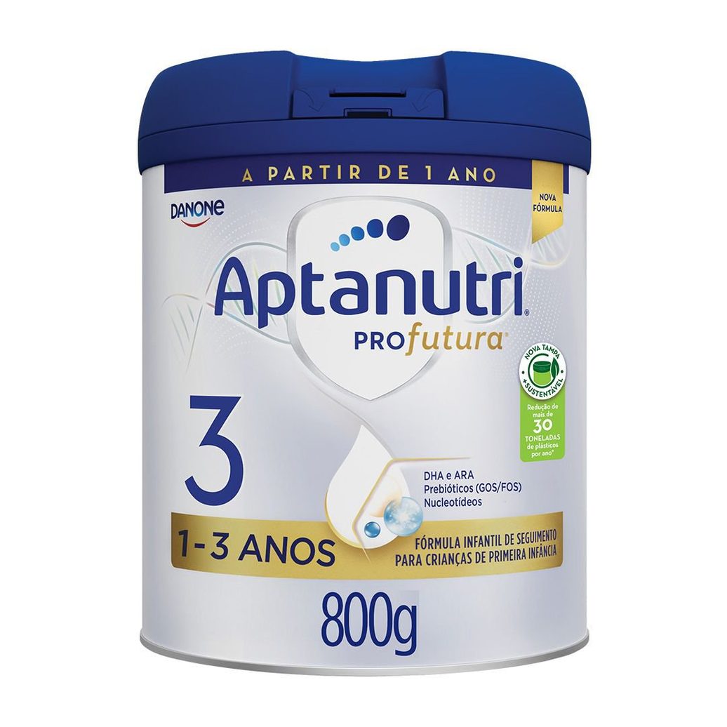 Fórmula Infantil Aptanutri Profutura 3 DHA ARA de 1 a 3 anos 800g