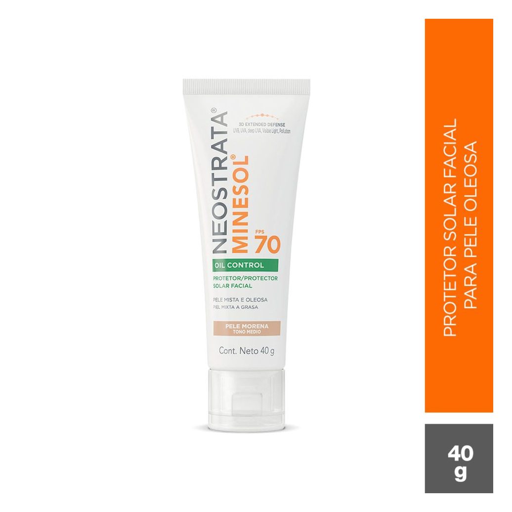 Protetor Solar Facial NeoStrata Minesol Oil Control FPS70 Cor Médio Claro 40g