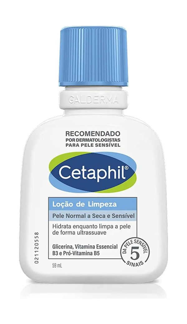 Loção de Limpeza Cetaphil Pele Seca e Sensível 59ml